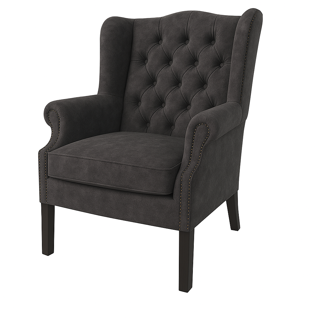 Fotoliu catifea GRI | model MIR