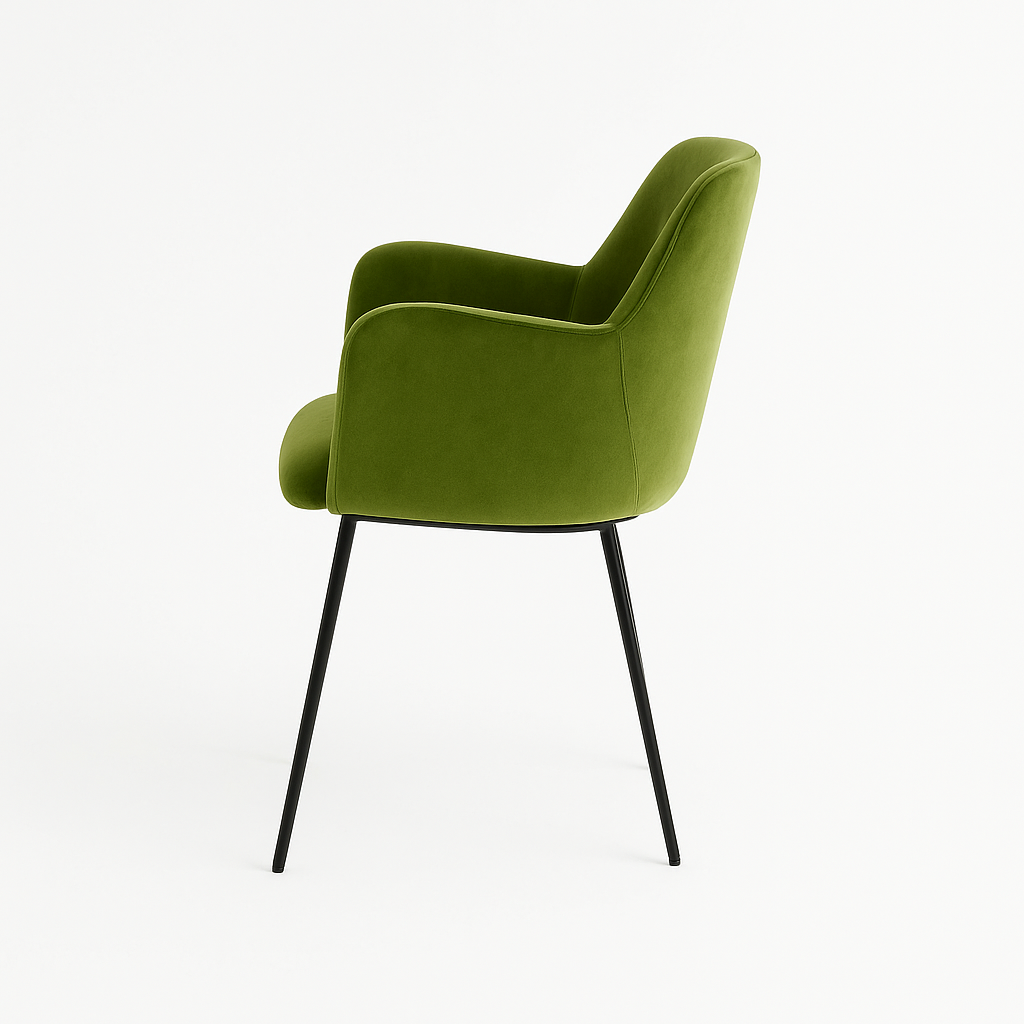 Scaun catifea ROZ | model SIGMA