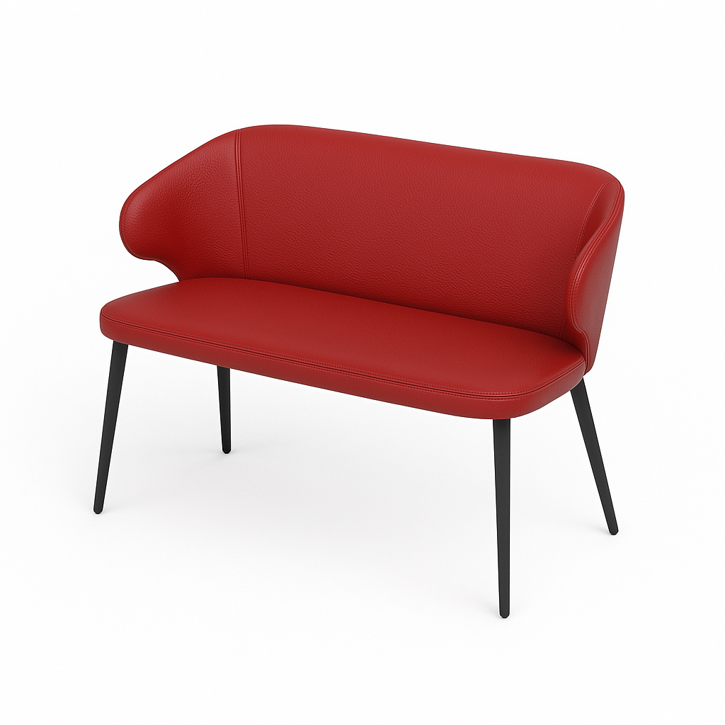 Bancheta piele CAPRICE culoare ROSU