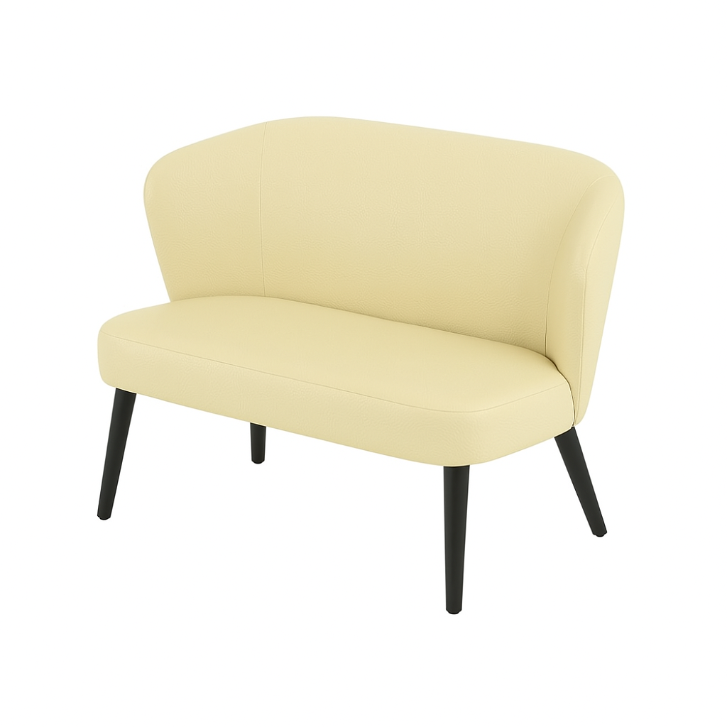 Bancheta piele LOTUS culoare BEJ DESCHIS