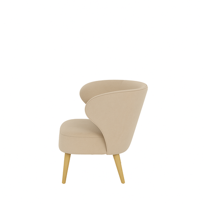 Fotoliu catifea ROSIE | model CAPRICE