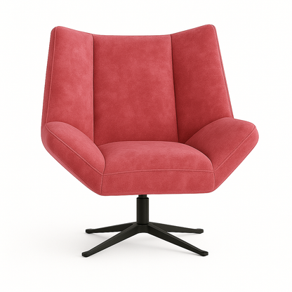 Fotoliu catifea ROZ | model STEA