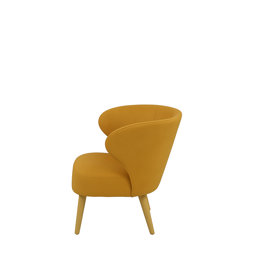 Fotoliu piele BEJ | model CAPRICE