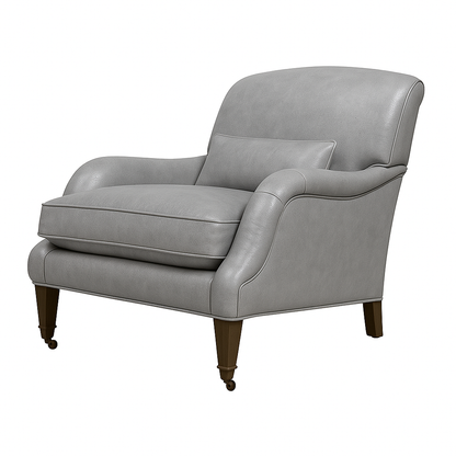 Fotoliu piele GRI | model TORE