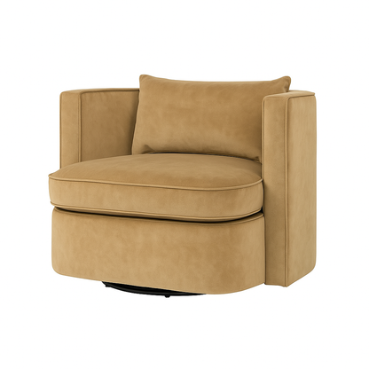 Fotoliu catifea DAVIDE culoare BEJ