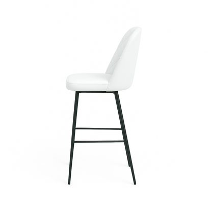 Scaun bar piele naturala ALBA | model FOX