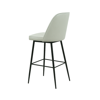 Scaun bar piele naturala ALBASTRA | model FOX