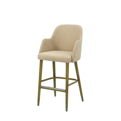 Scaun bar catifea BORDO | model PINO