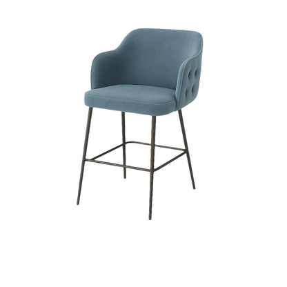 Scaun bar catifea VERDE | model TEONA