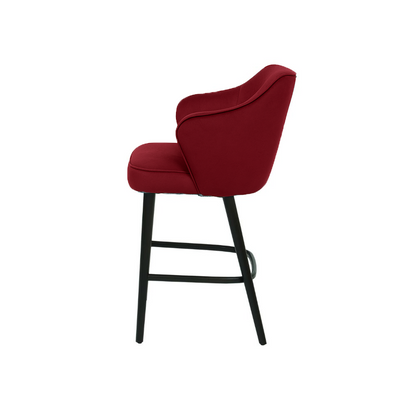 Scaun bar catifea TURCOAZ | model ZEUS