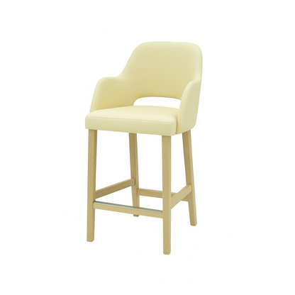 Scaun bar piele VERDE | model APRIL