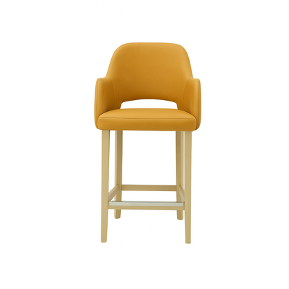 Scaun bar piele naturala | model APRIL