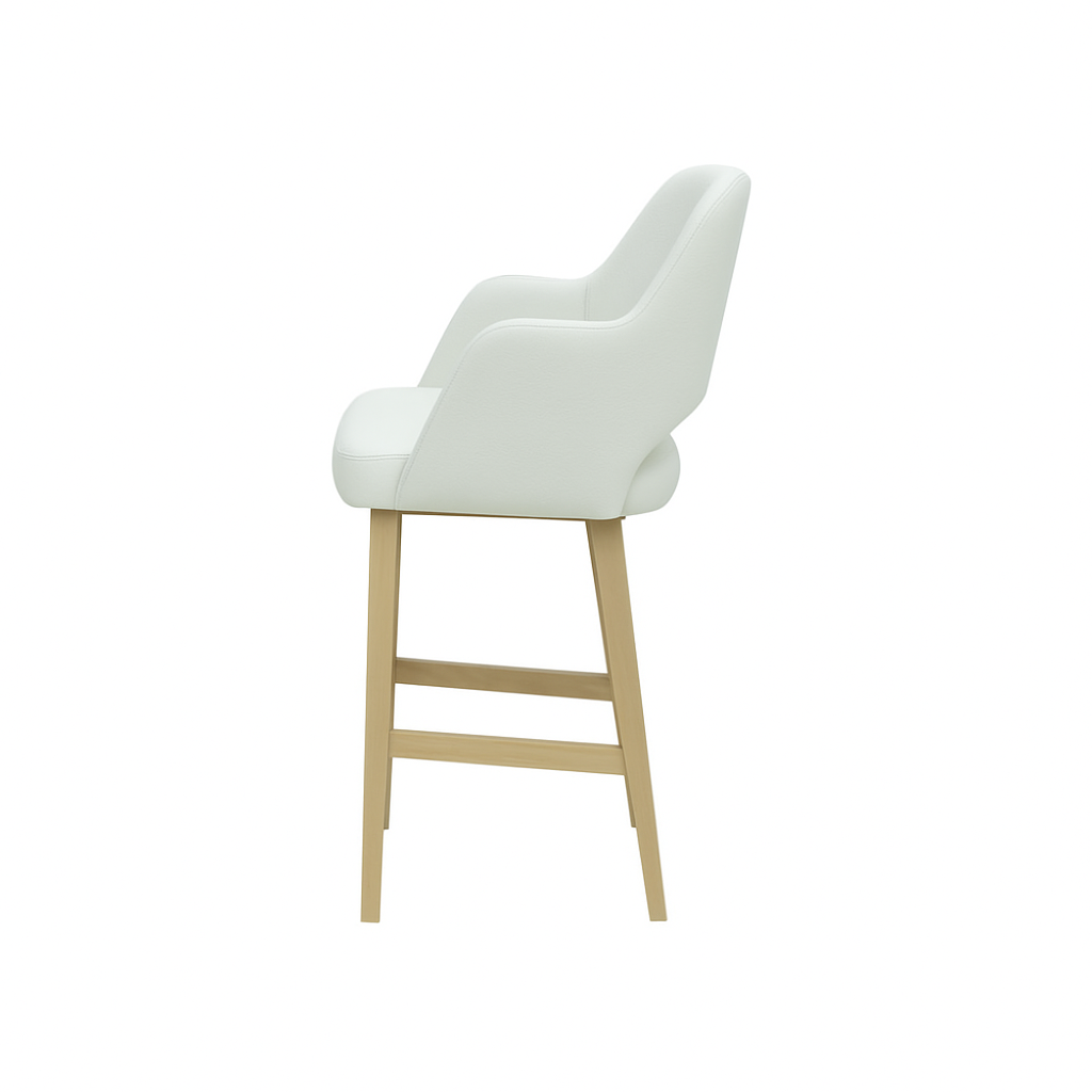 Scaun bar piele ROSIE | model APRIL