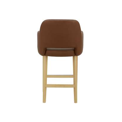 Scaun bar piele ROSIE | model APRIL