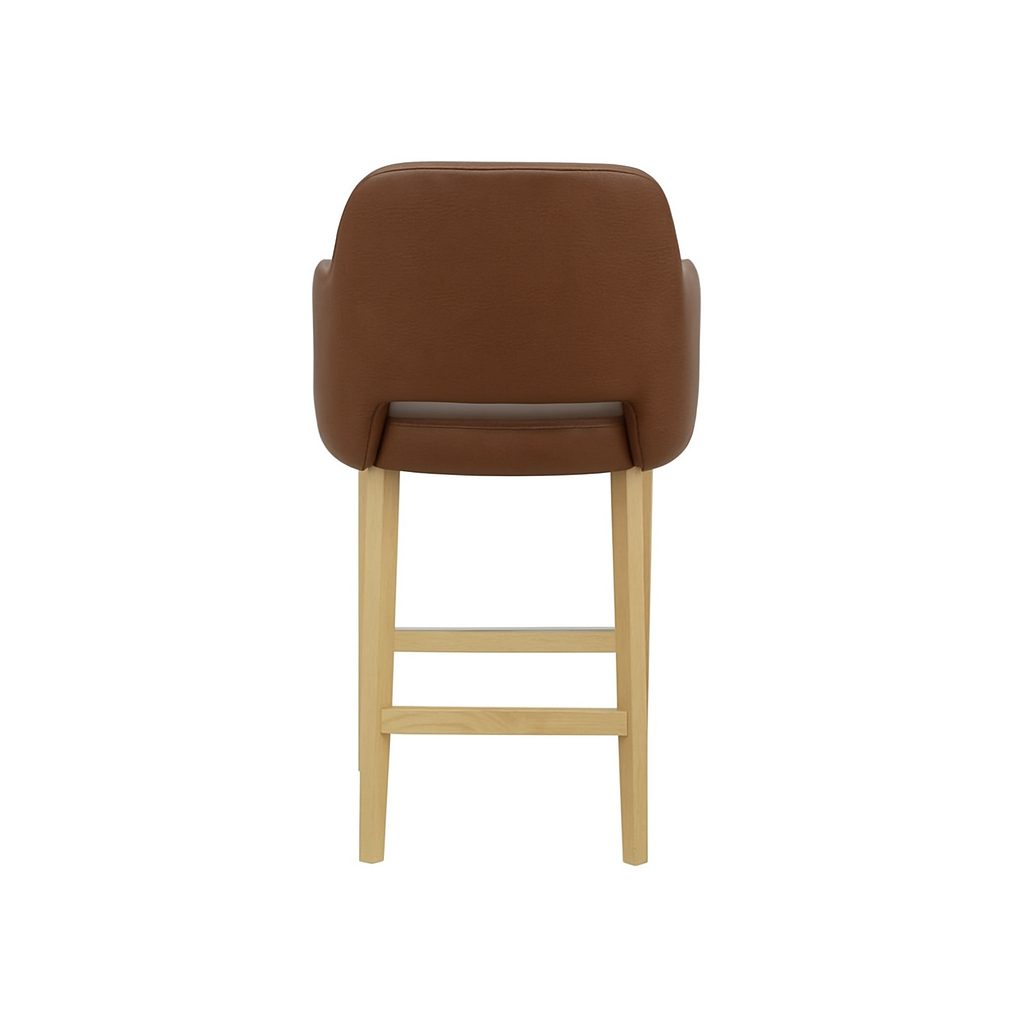 Scaun bar piele MARO | model APRIL