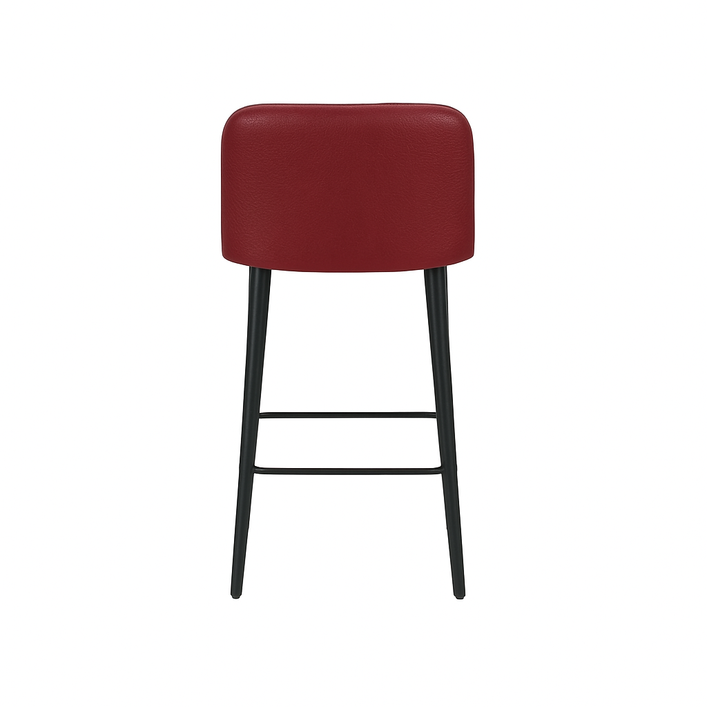 Scaun bar piele VERDE | model IVA