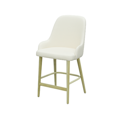 Scaun bar piele VERDE | model ROCCO