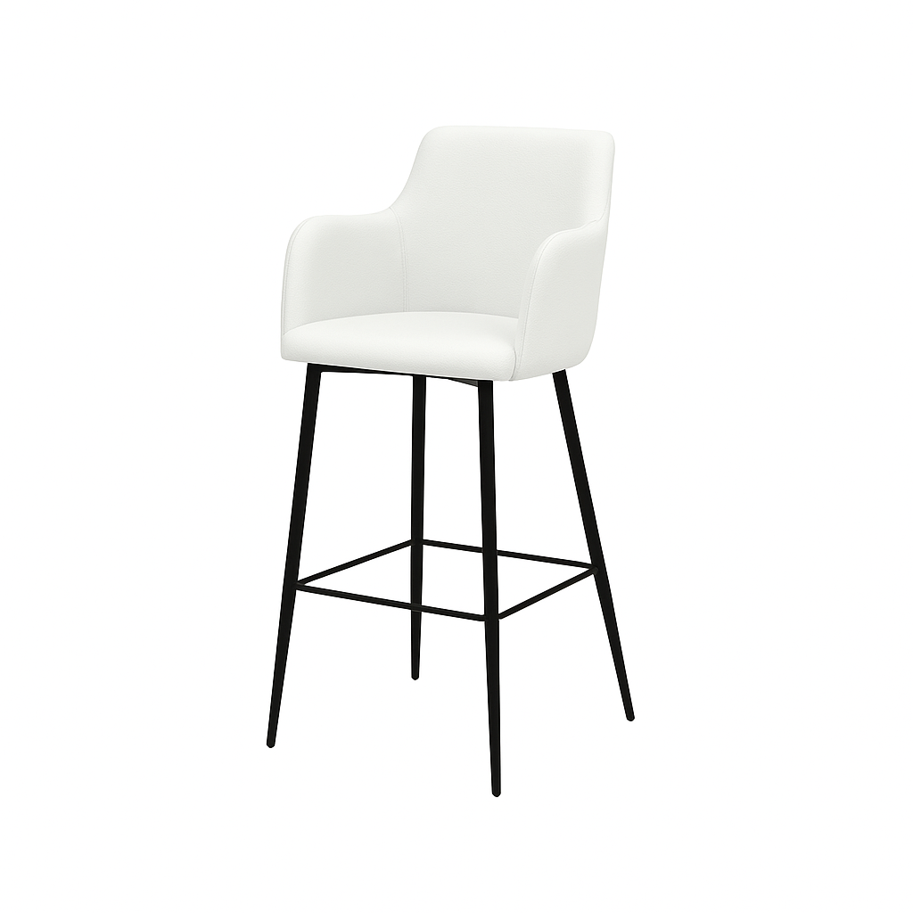 Scaun bar piele VERDE | model SINDY