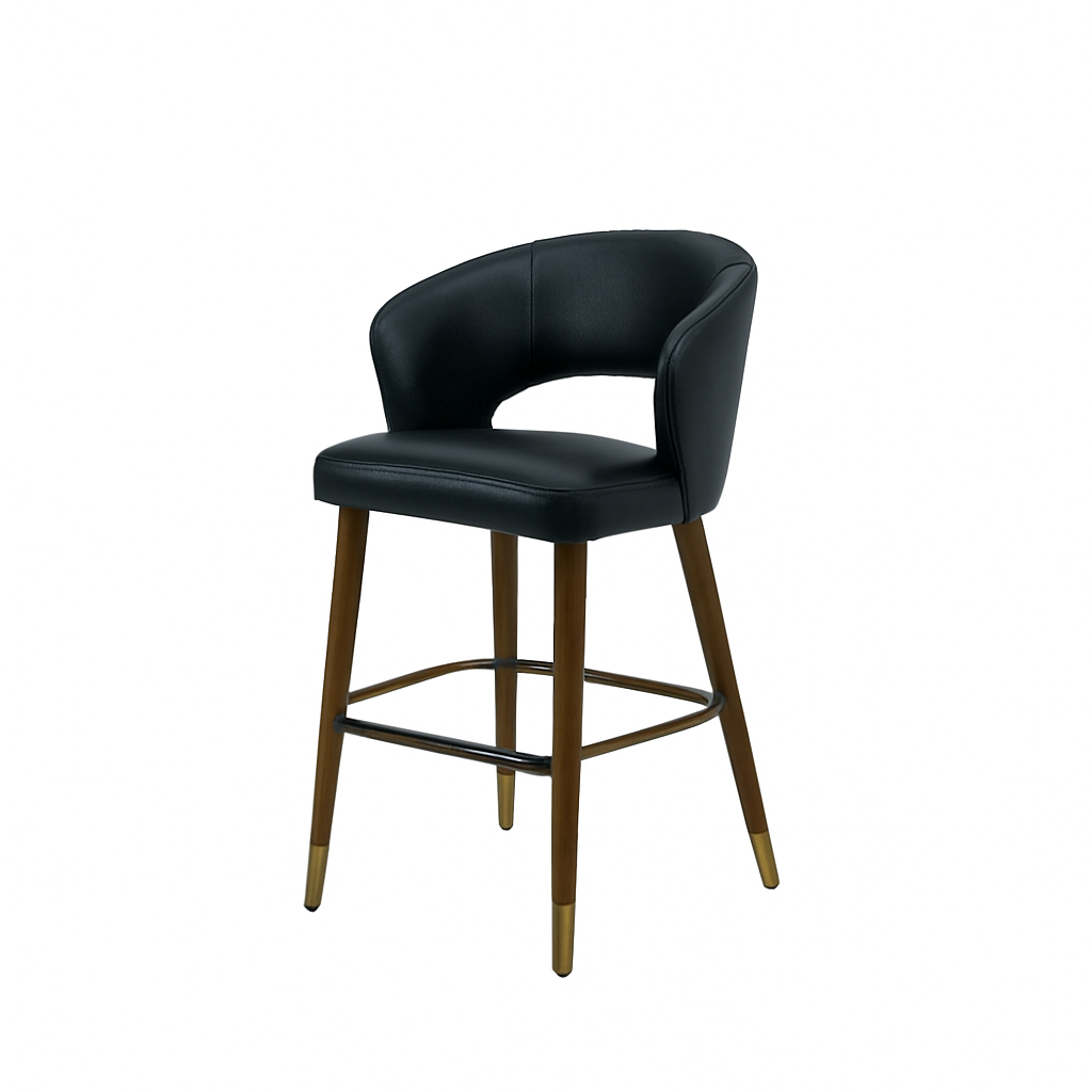 Scaun bar piele naturala | model THOMAS