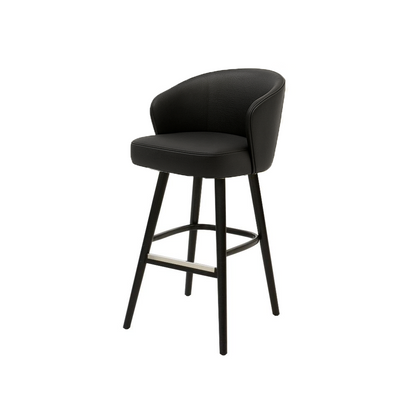 Scaun bar piele naturala | model BRUNO