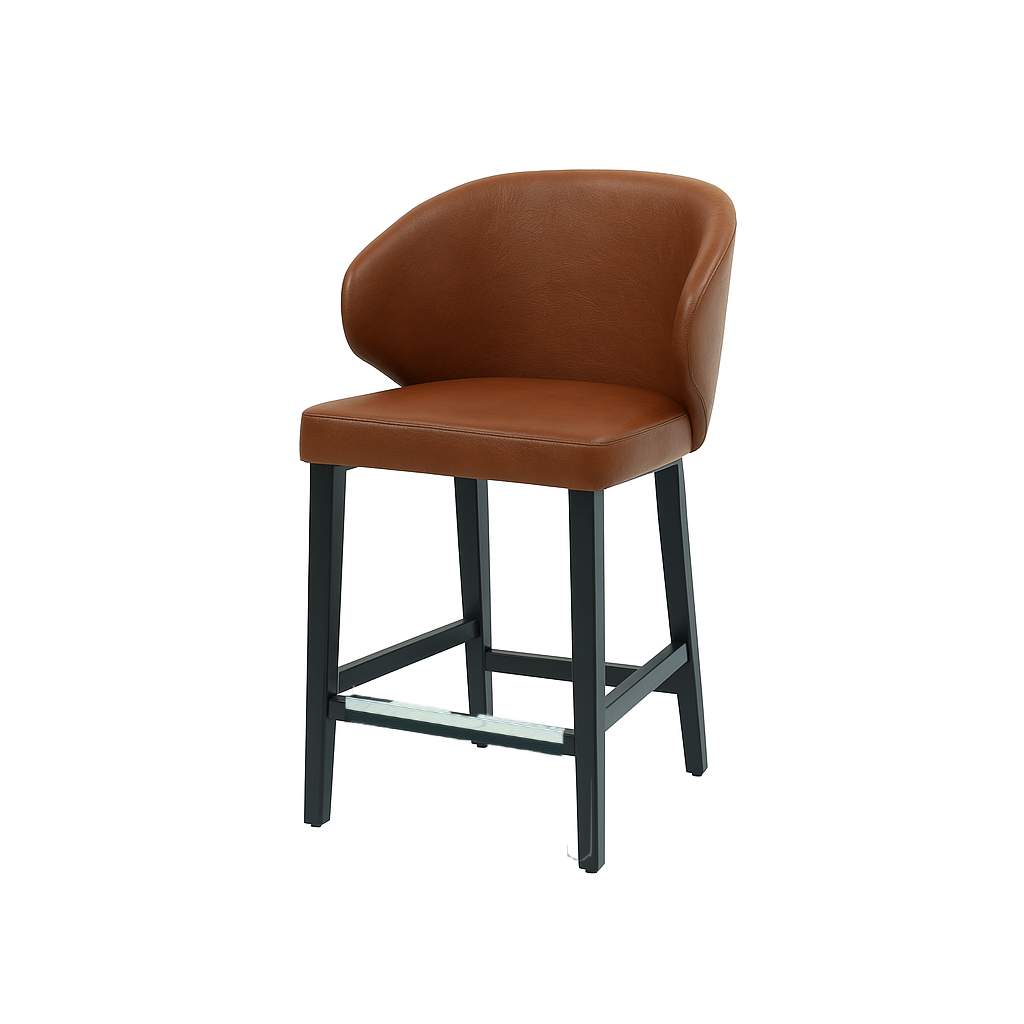 Scaun bar piele naturala ROSIE | model CAPRICE