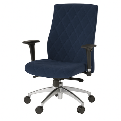 Scaun birou catifea ALBASTRA | model MAGIC O