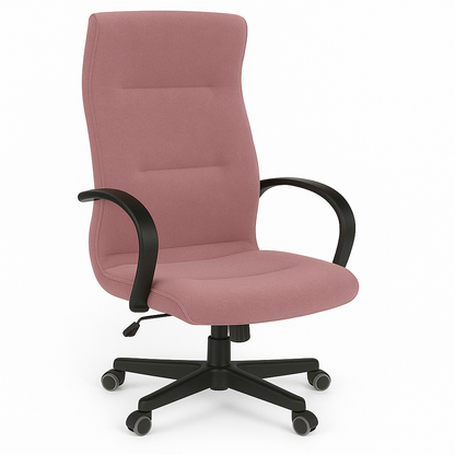 Scaun ergonomic catifea ROZ | model OMEGA P