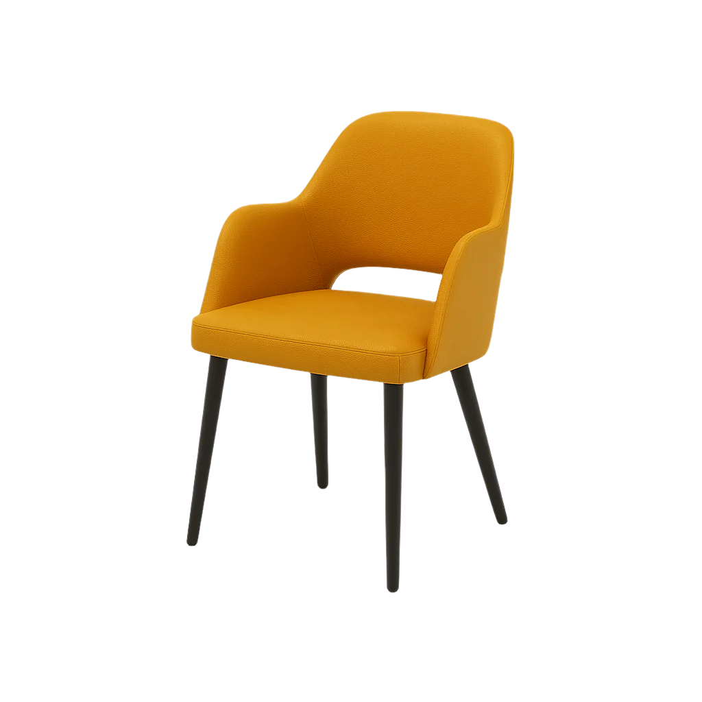 Scaun piele VERDE | model APRIL