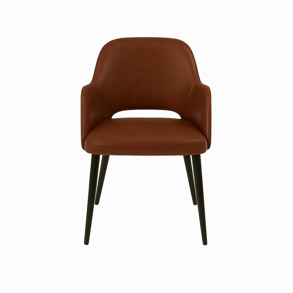 Scaun piele VERDE | model APRIL