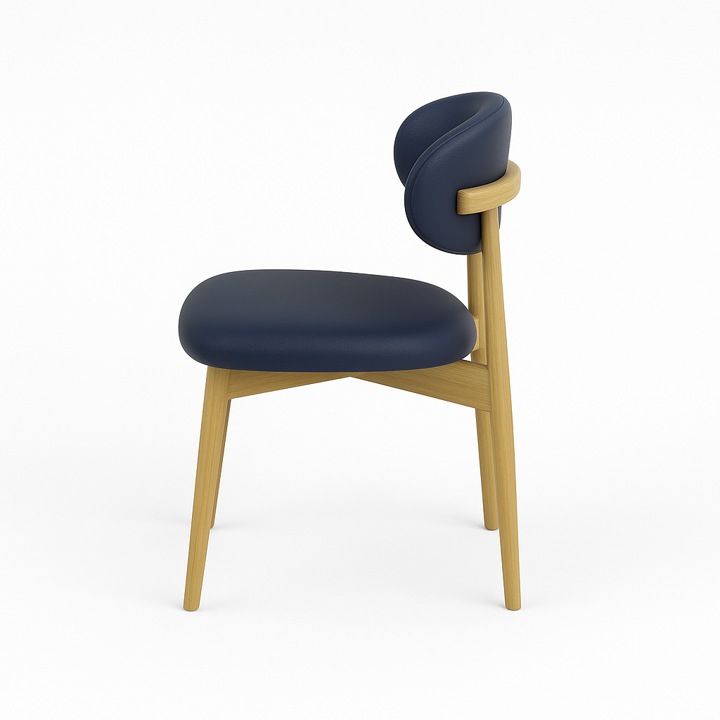 Scaun piele VERDE | model MELISSA