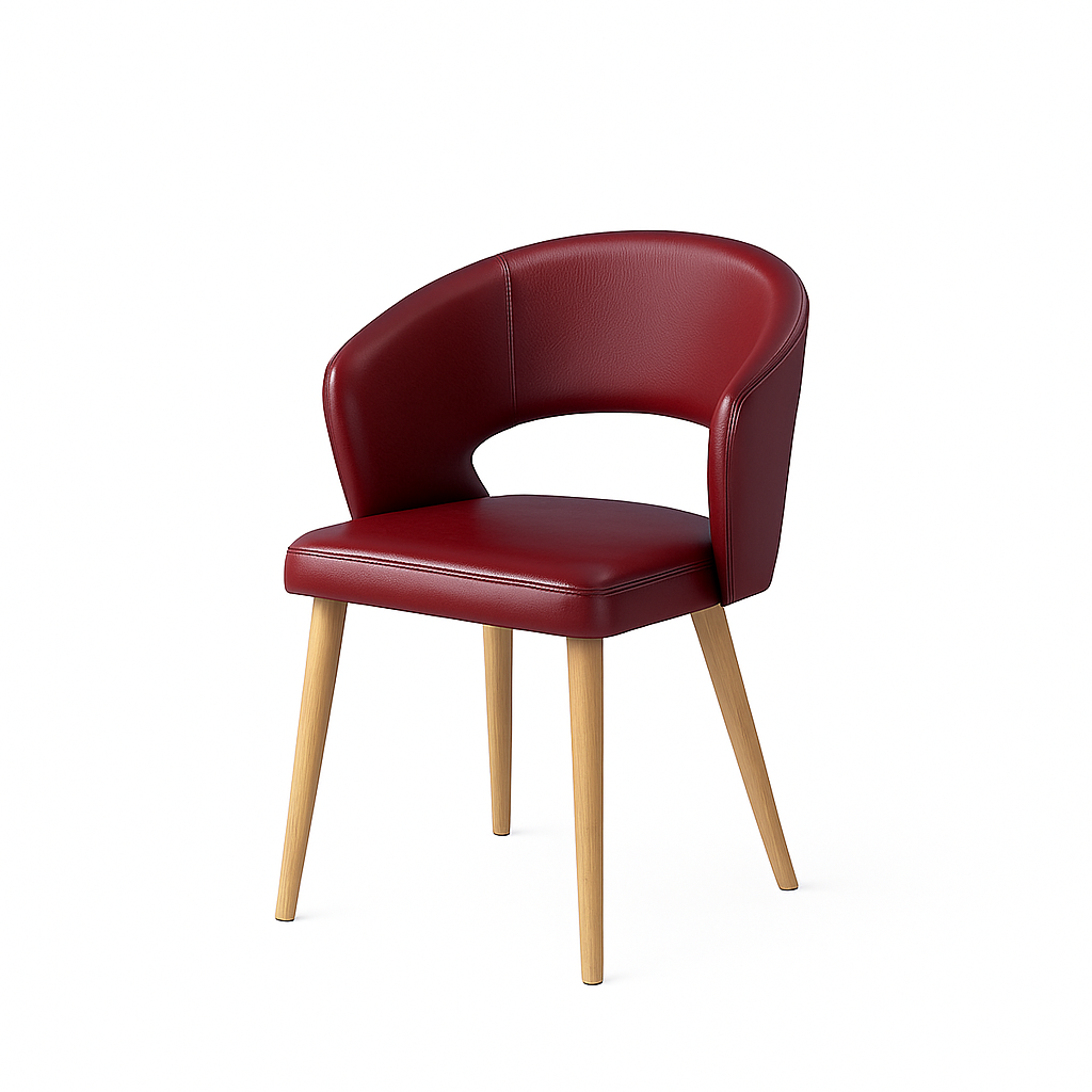 Scaun piele VERDE | model THOMAS